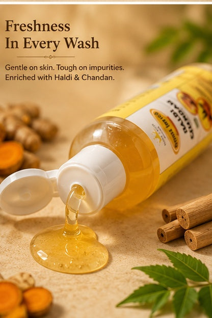 Royal In Rich Haldi Chandan Face Wash – Anti Blemishes & Pigmentation Face Wash | 100ml