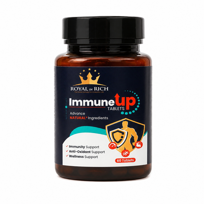 Royal In Rich ImmuneUp Tablets – Natural Immunity Booster with Ayurvedic Ingredients | 60 Tablets