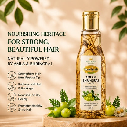Royal In Rich Herbal Hair Oil – Nourishes Scalp & Strengthens Hair Naturally