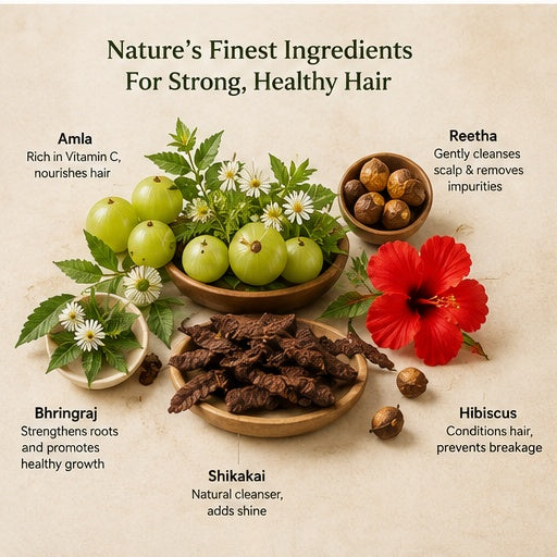 Royal In Rich Herbal Shampoo – Helps Reduce Hair Fall & Strengthens Hair | 200ml