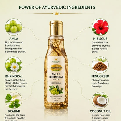 Royal In Rich Herbal Hair Oil – Nourishes Scalp & Strengthens Hair Naturally