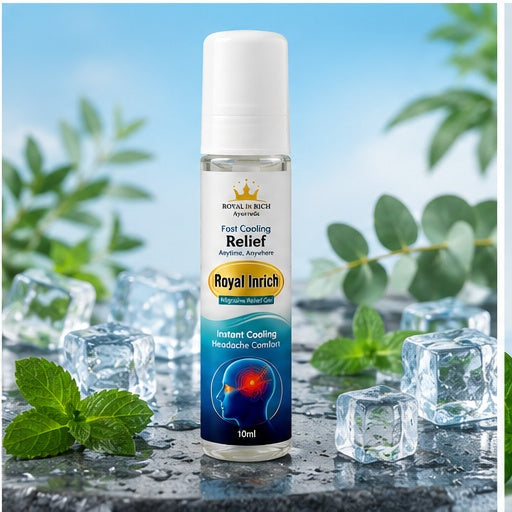 Royal In Rich Stress Relief Roll-On Gel – Natural Relaxation & Head Comfort Roll-On | 10ml