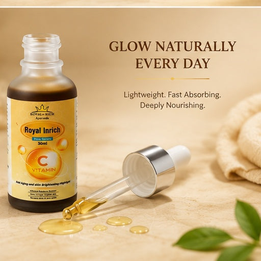 Royal In Rich Vitamin C Face Serum – Skin Brightening & Glow Serum | 30ml
