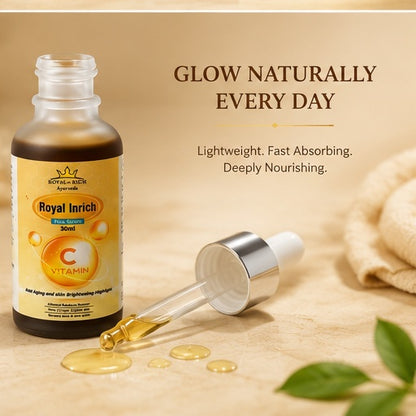 Royal In Rich Vitamin C Face Serum – Skin Brightening & Glow Serum | 30ml