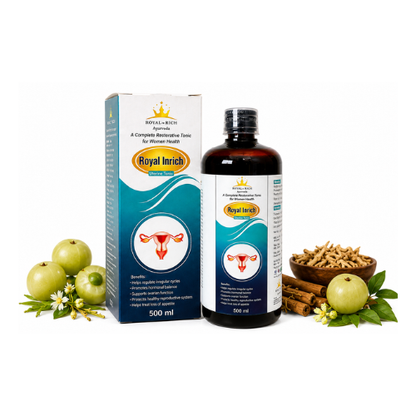 Royal In Rich Uterine Tonic – Ayurvedic Women's Health Syrup for Hormonal Balance & Reproductive Wellness | 500ml