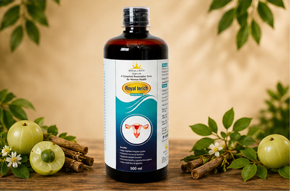 Royal In Rich Uterine Tonic – Ayurvedic Women's Health Syrup for Hormonal Balance & Reproductive Wellness | 500ml